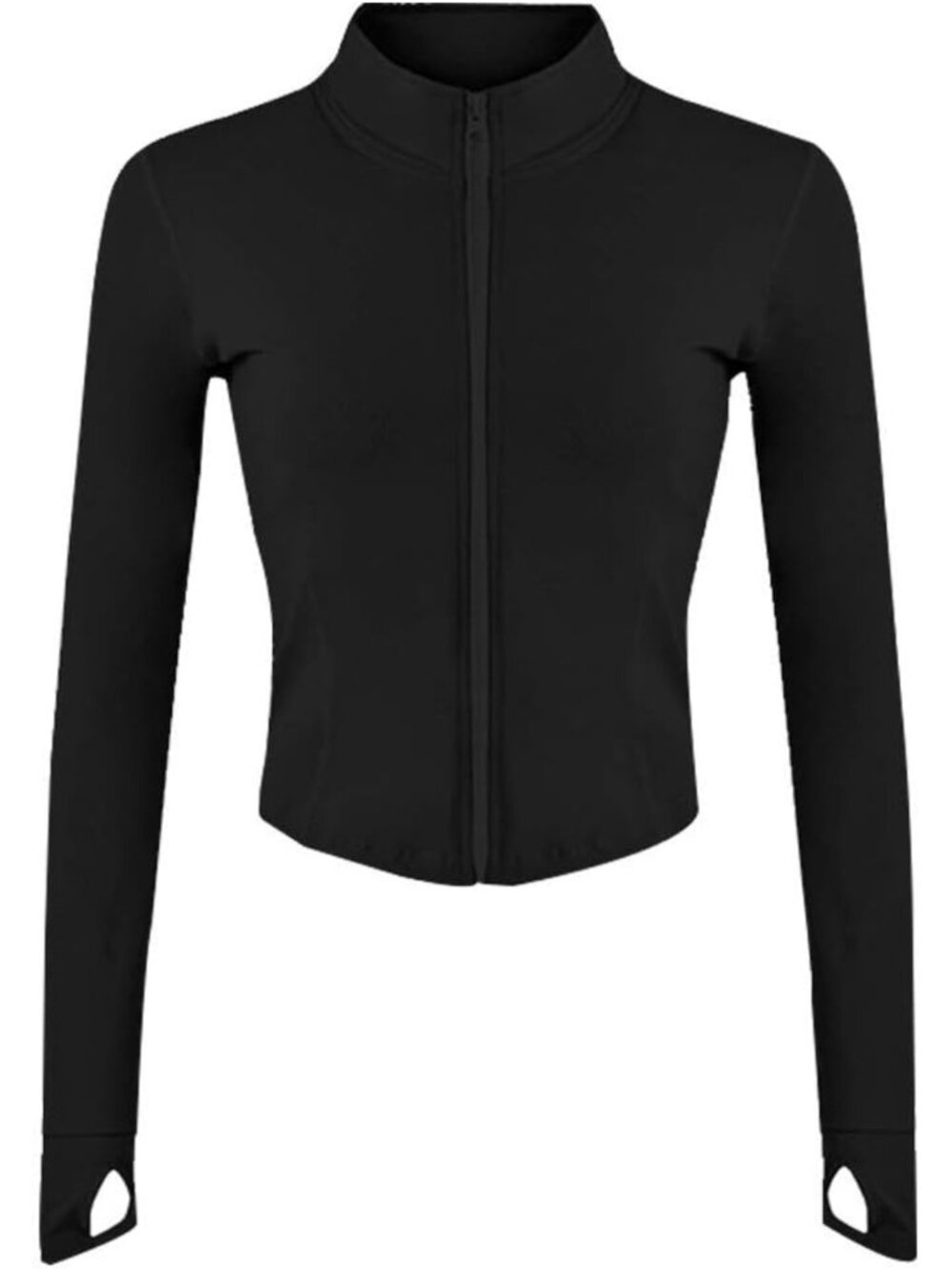Lightweight Full Zip Running Jacket for Women | Slim Fit Yoga & Workout Wear
